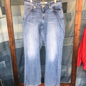 Levi curvy boot leg jeans